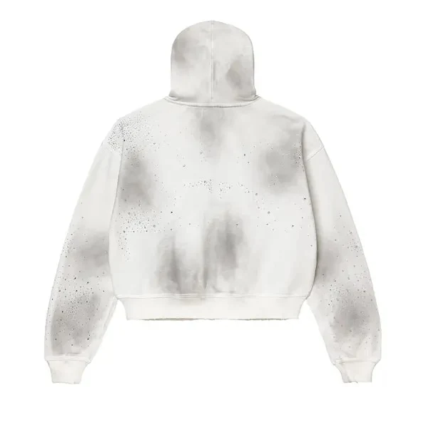 Valley Forever Classic Zip Up Hoodie White