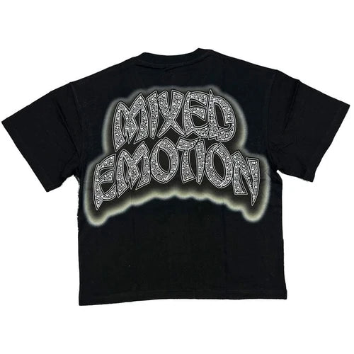 Camiseta Manga Corta Mixed Motion Black