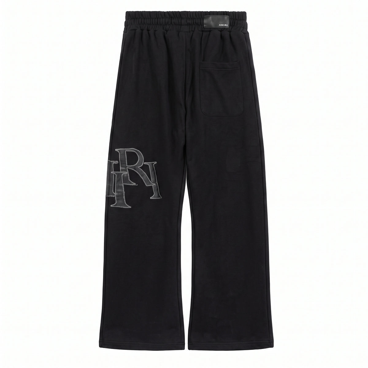 Amiri Logo Appliqué Cotton Running Pants
