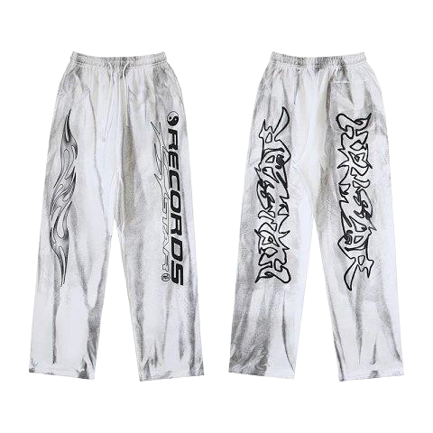 Hellstar Black Loose-fitting Trousers