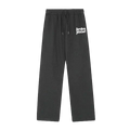 Broken Planet Soot Black Straight Leg Sweatpants