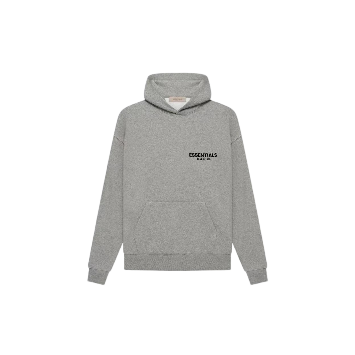 (New Version) Fear of God Essentials Hoodie – Dark Oatmeal
