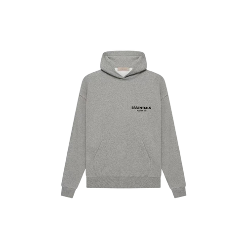 (New Version) Fear of God Essentials Hoodie – Dark Oatmeal