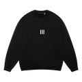 Adidas x Fear of God Athletics Collaboration Black Heavyweight Cotton Crew Neck Sweatshirt