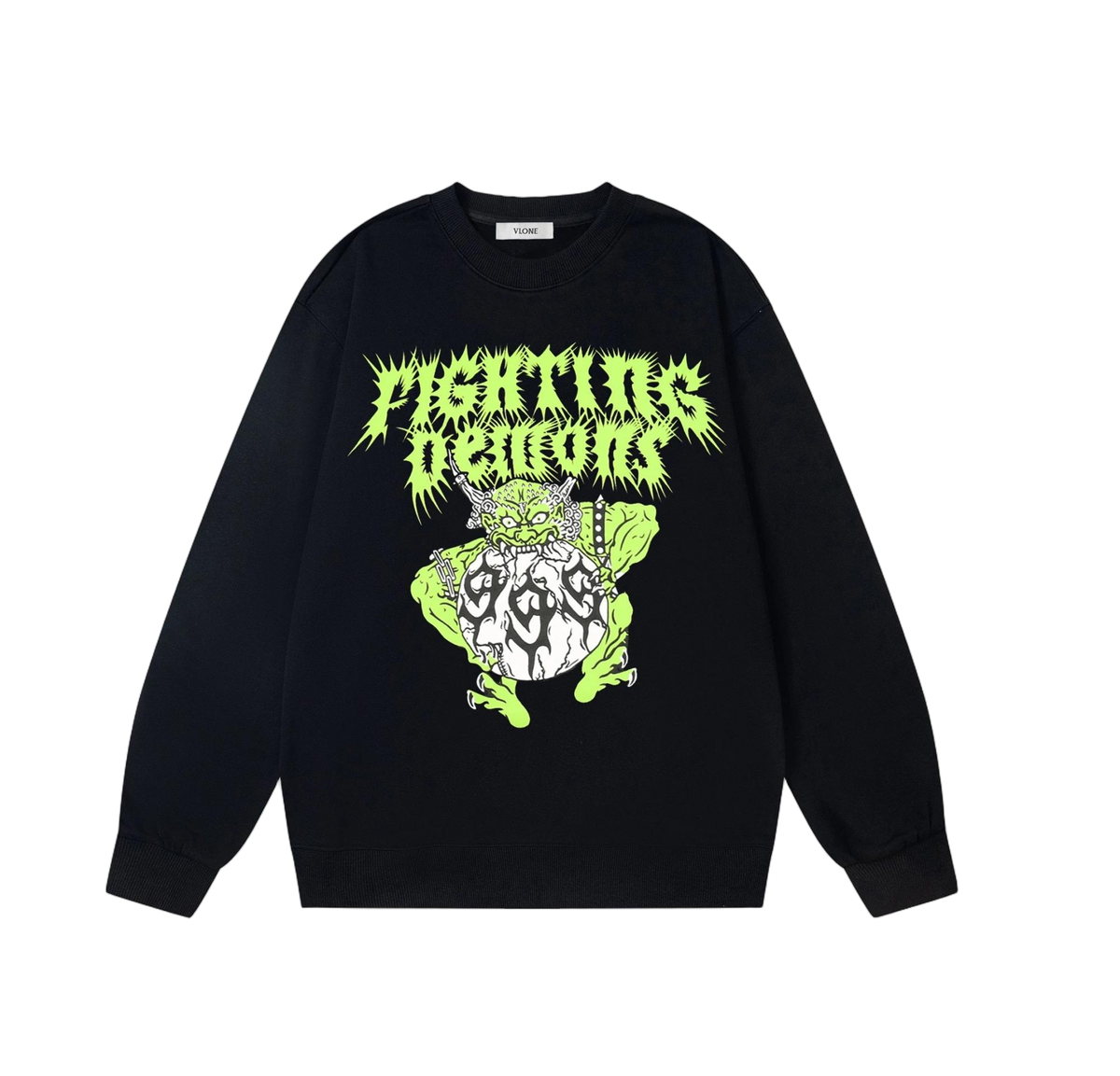 Fighting Demons Long-Sleeved Sweatshirt