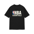 (New Version) Fear of God Essentials x NBA Black Short-Sleeve T-Shirt