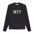 Fear of God Essentials Black 1977 Long-Sleeve T-Shirt