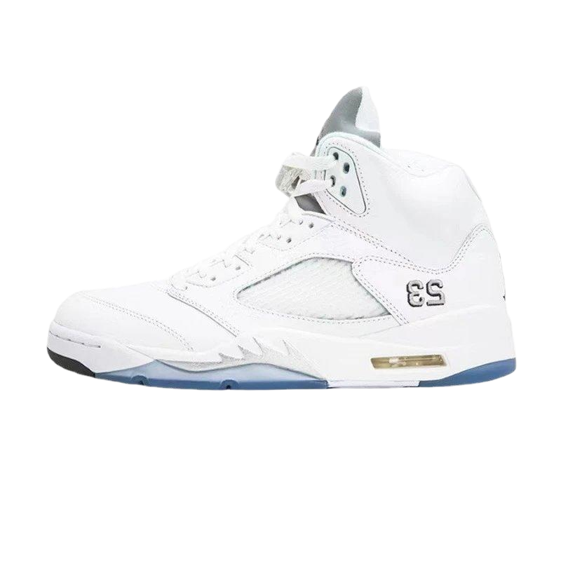 Jordan 5 Leather Mesh Shoes