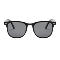 Sojos brand, model SJ2112 retro-style black sunglasses